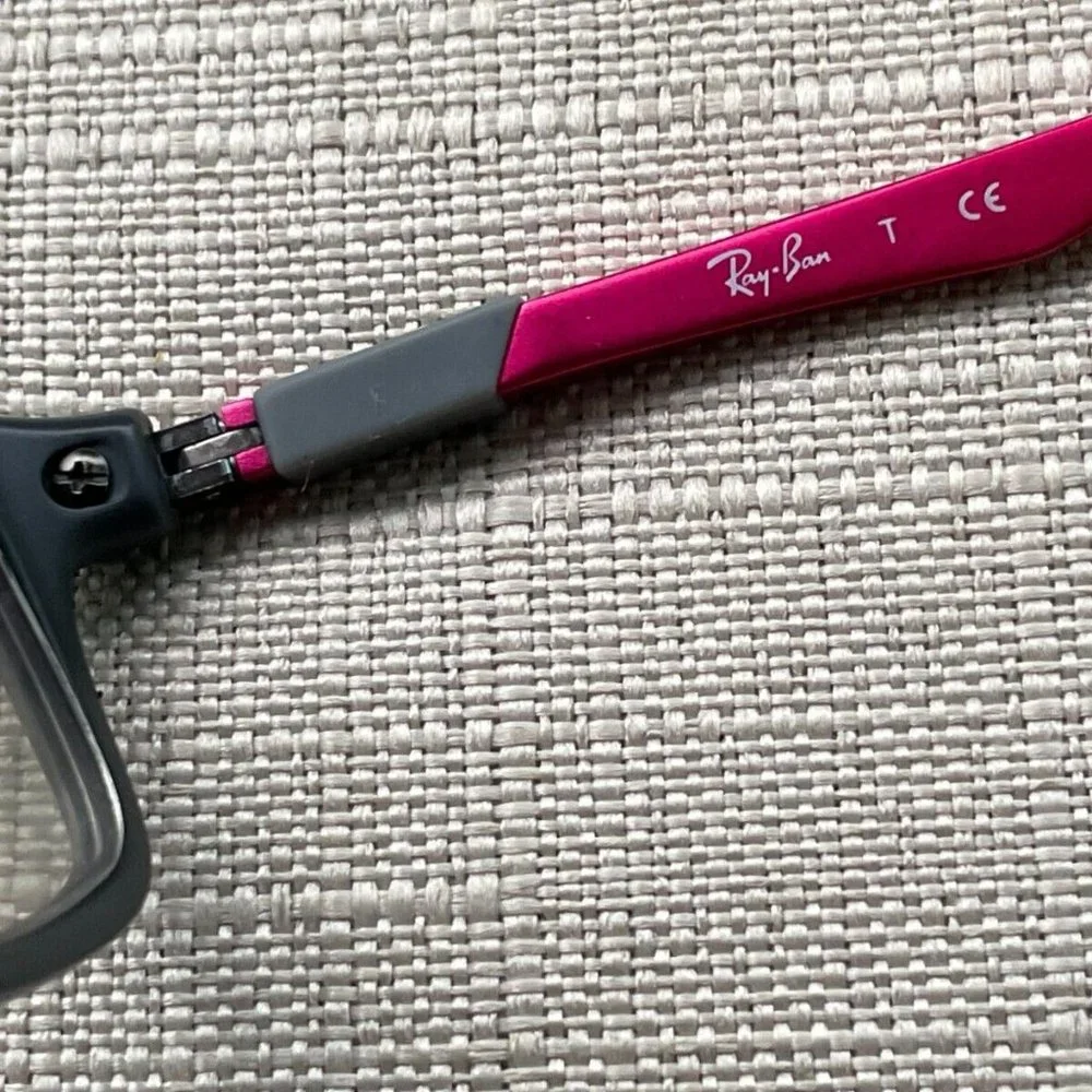 Ray-Ban Youth Eyeglasses GrayPink Glasses RB1546 3631 46[]16 125 Frame